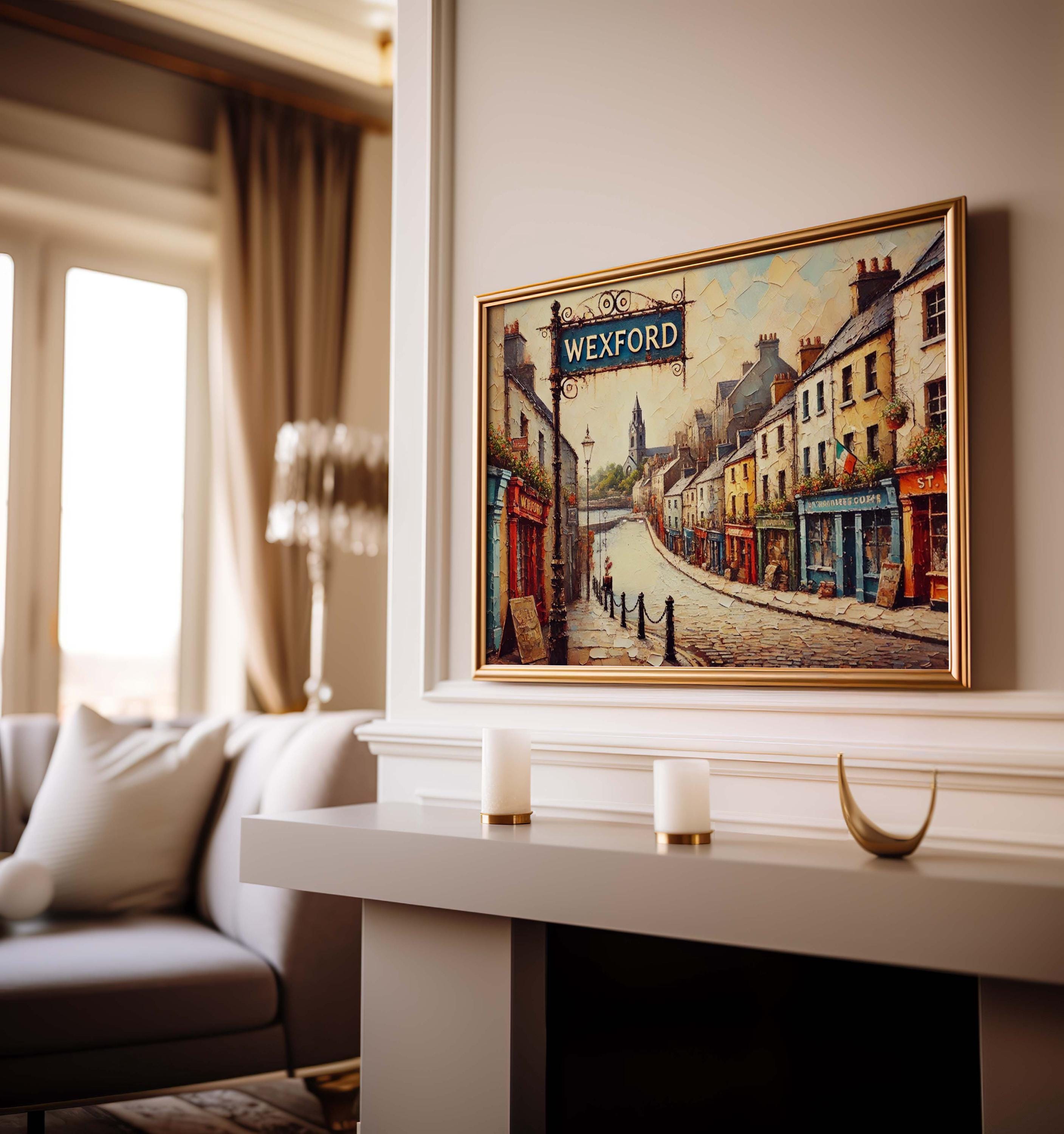 Wexford Map Print - Wexford, Ireland