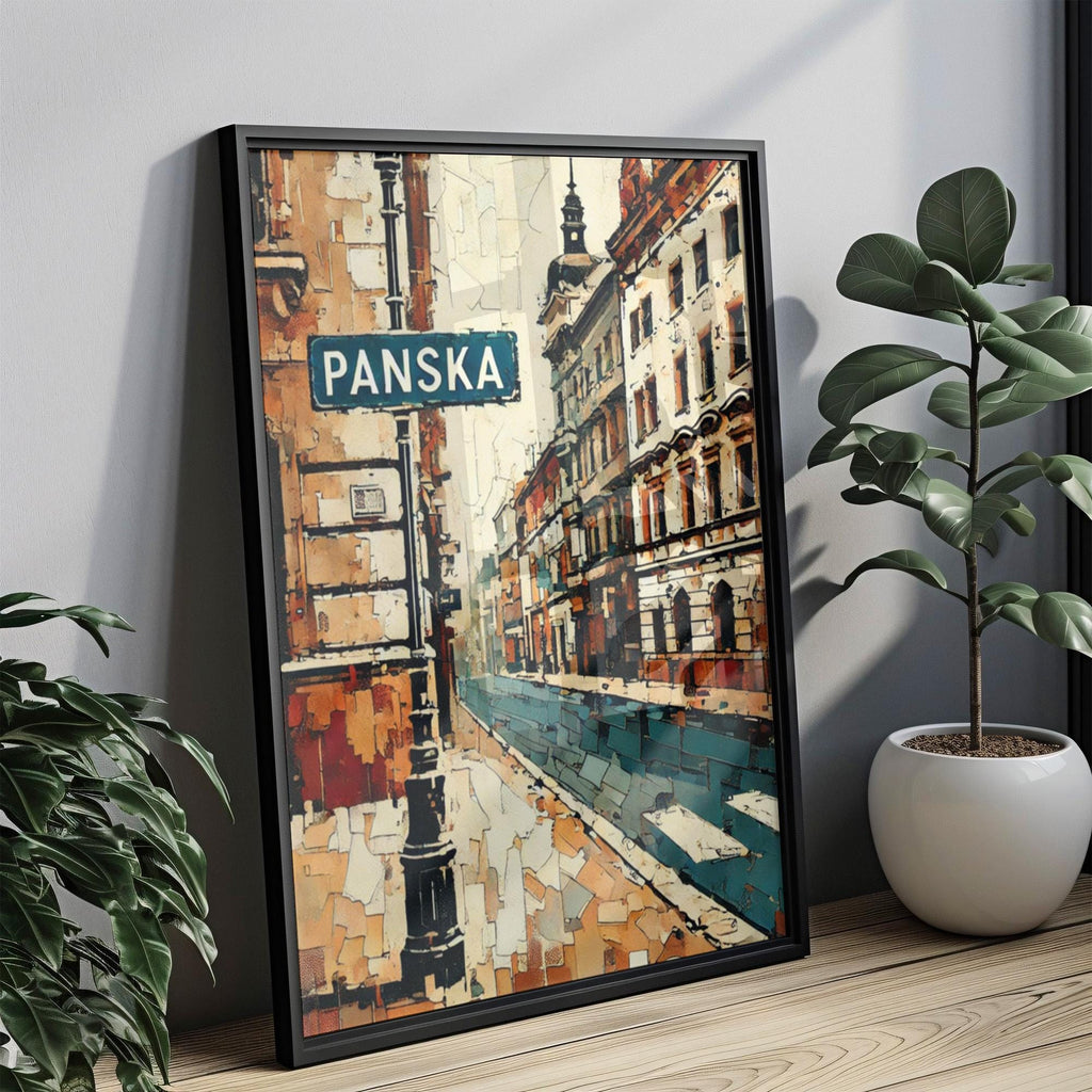 Panska Street Sign Print - Bratislava, Slovakia