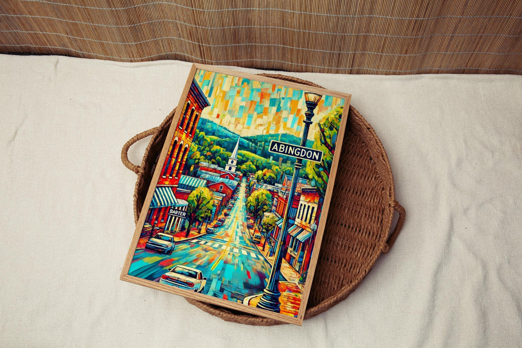 Abingdon Wall Art - Abingdon, Virginia, USA