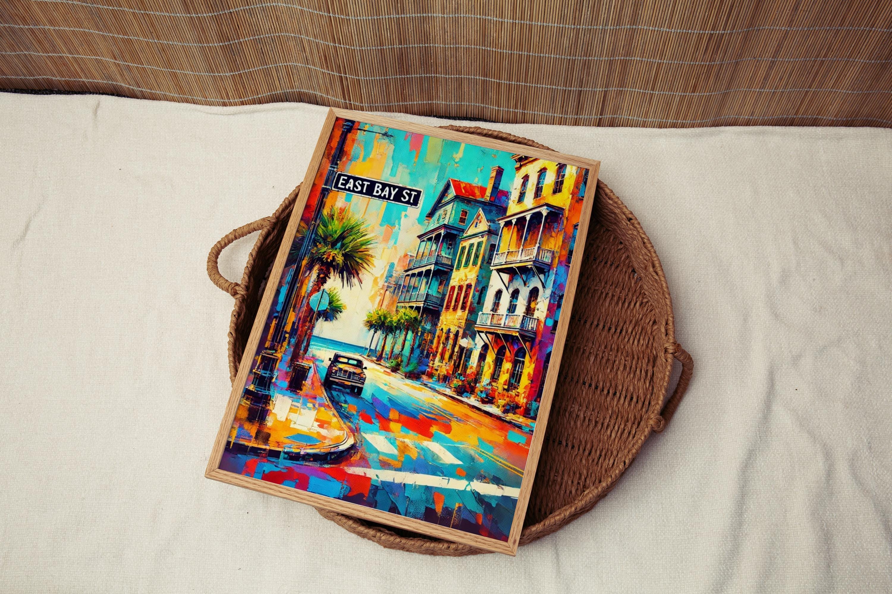 East Bay Street Print - Charleston, South Carolina, USA