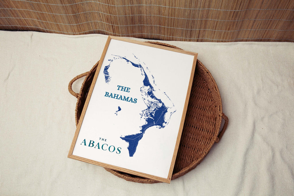 Abacos Wall Art Print – Bahamas, Caribbean