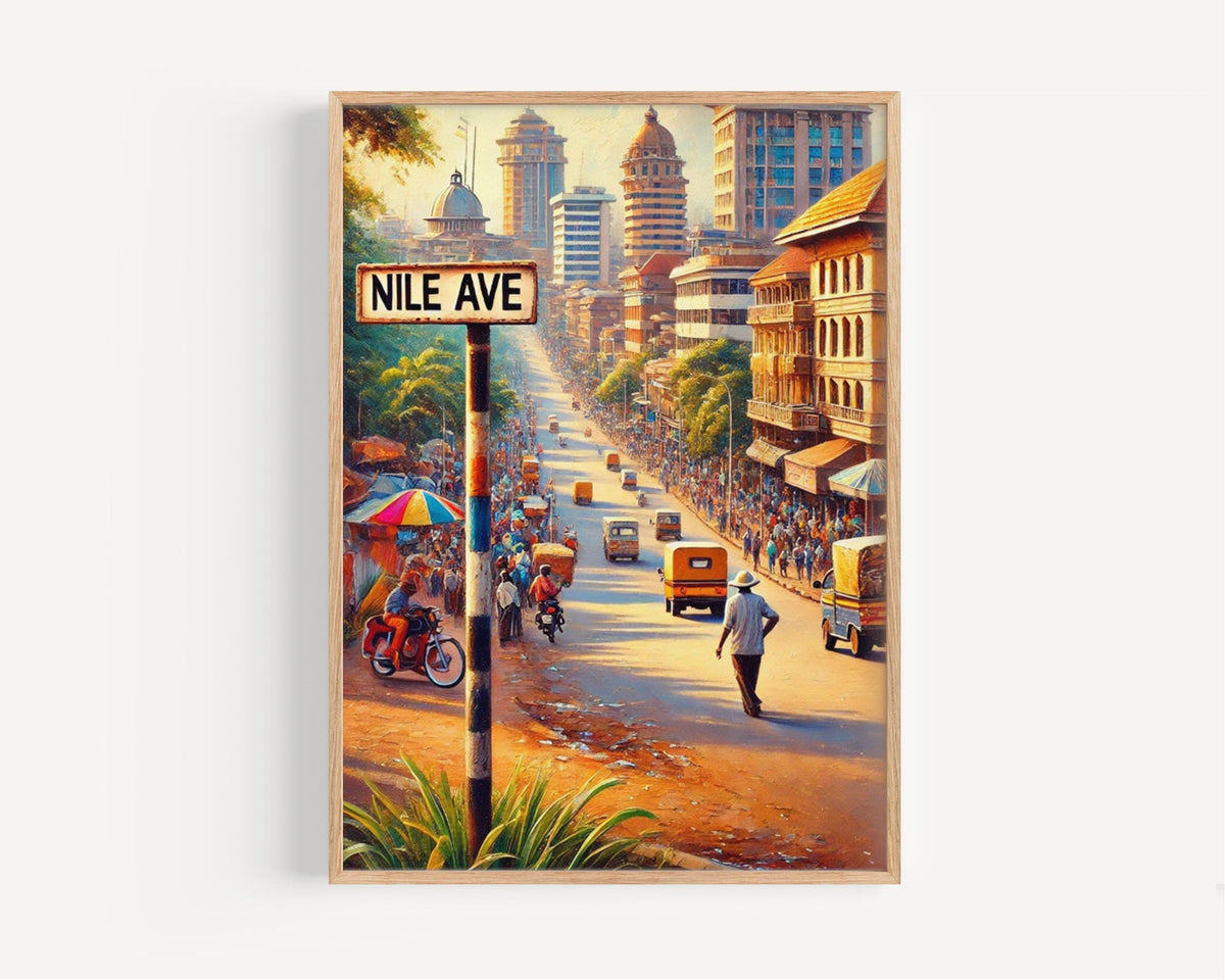 Nile Avenue Wall Art - Jinja, Uganda