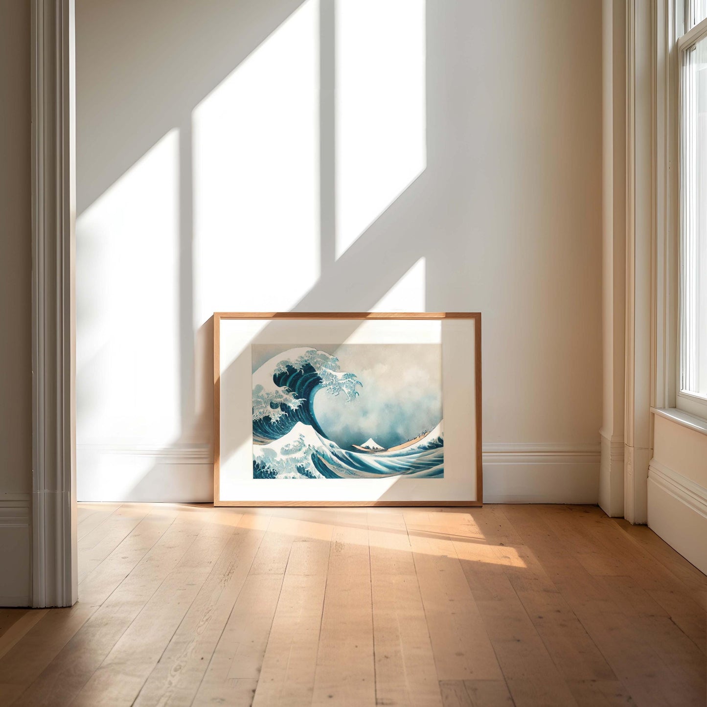 Nature Gift Wave Wall Art Ocean Print Beach Decor New Home Family Housewarming Art Coastal Nature Print