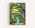 Banyan Drive Print - Hilo, Hawaii, USA