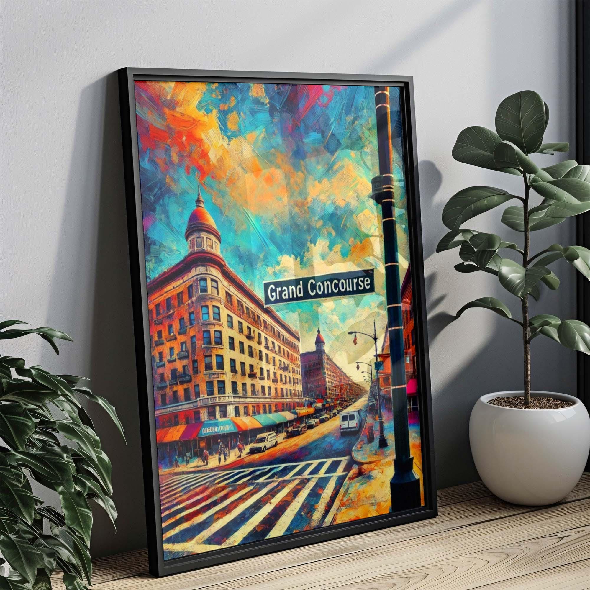 Grand Concourse Wall Art - Bronx, New York, USA