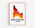 Sun Valley Wall Art Rustic - Sun Valley, Idaho, USA