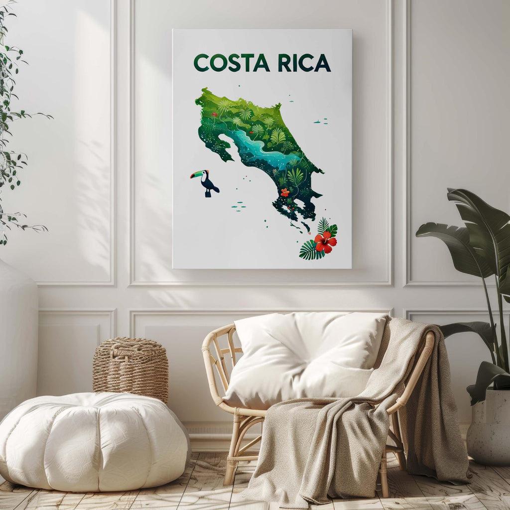 Costa Rica Tropical Print - Costa Rica