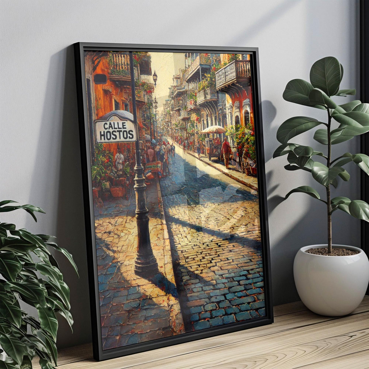 Calle Hostos Print - Santo Domingo, Dominican Republic