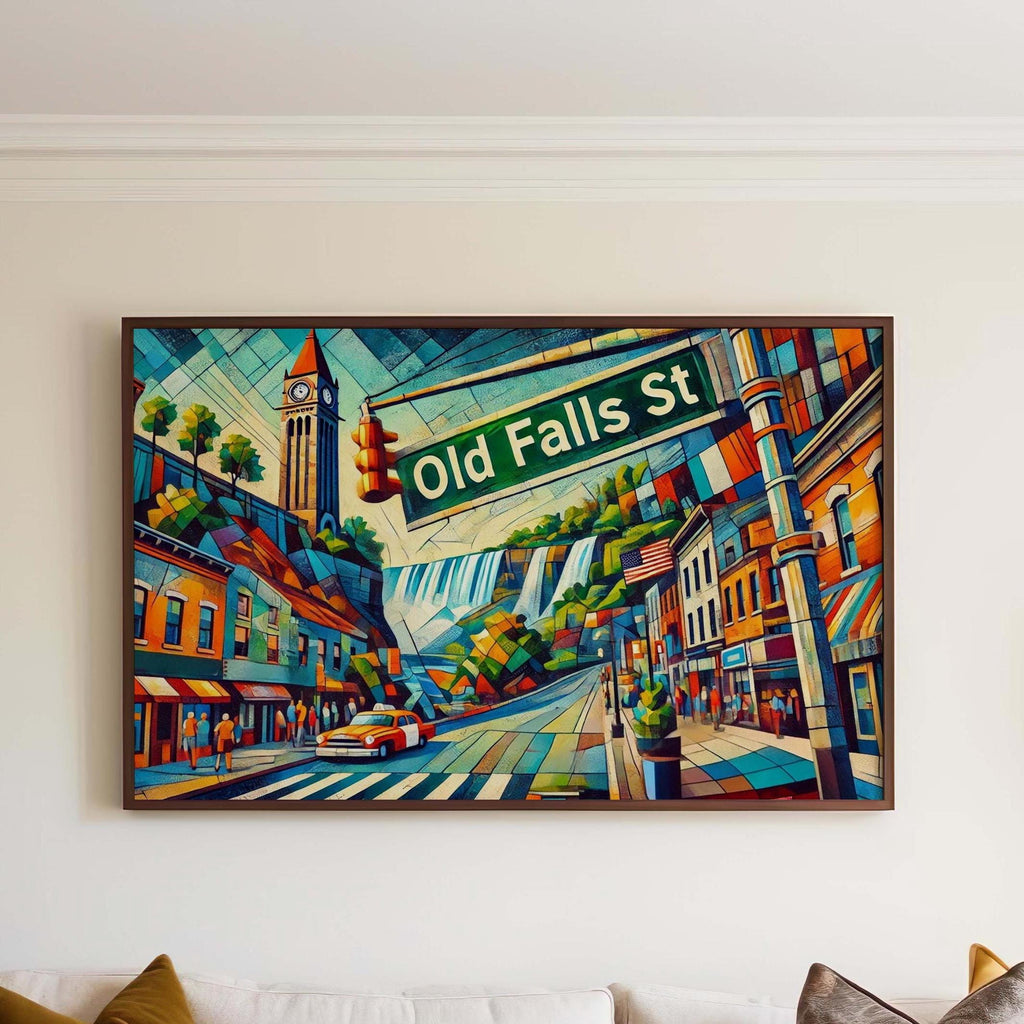 Old Falls Street Wall Art - Niagara Falls, New York, USA