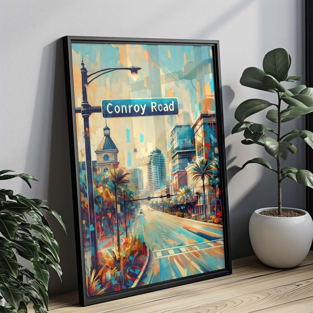 Conroy Road Print - Orlando, Florida, USA