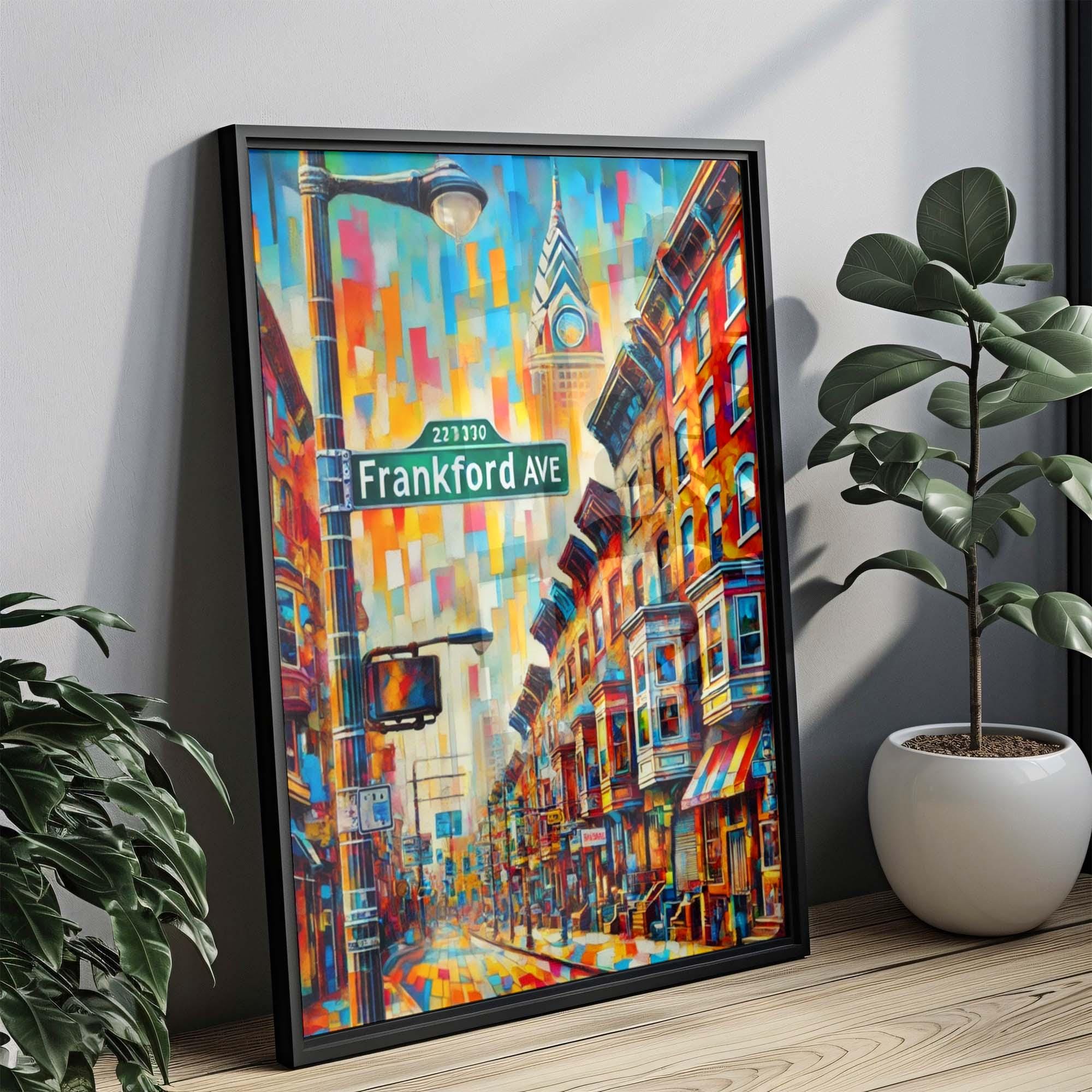 Frankford Avenue Print - Philadelphia, Pennsylvania, USA