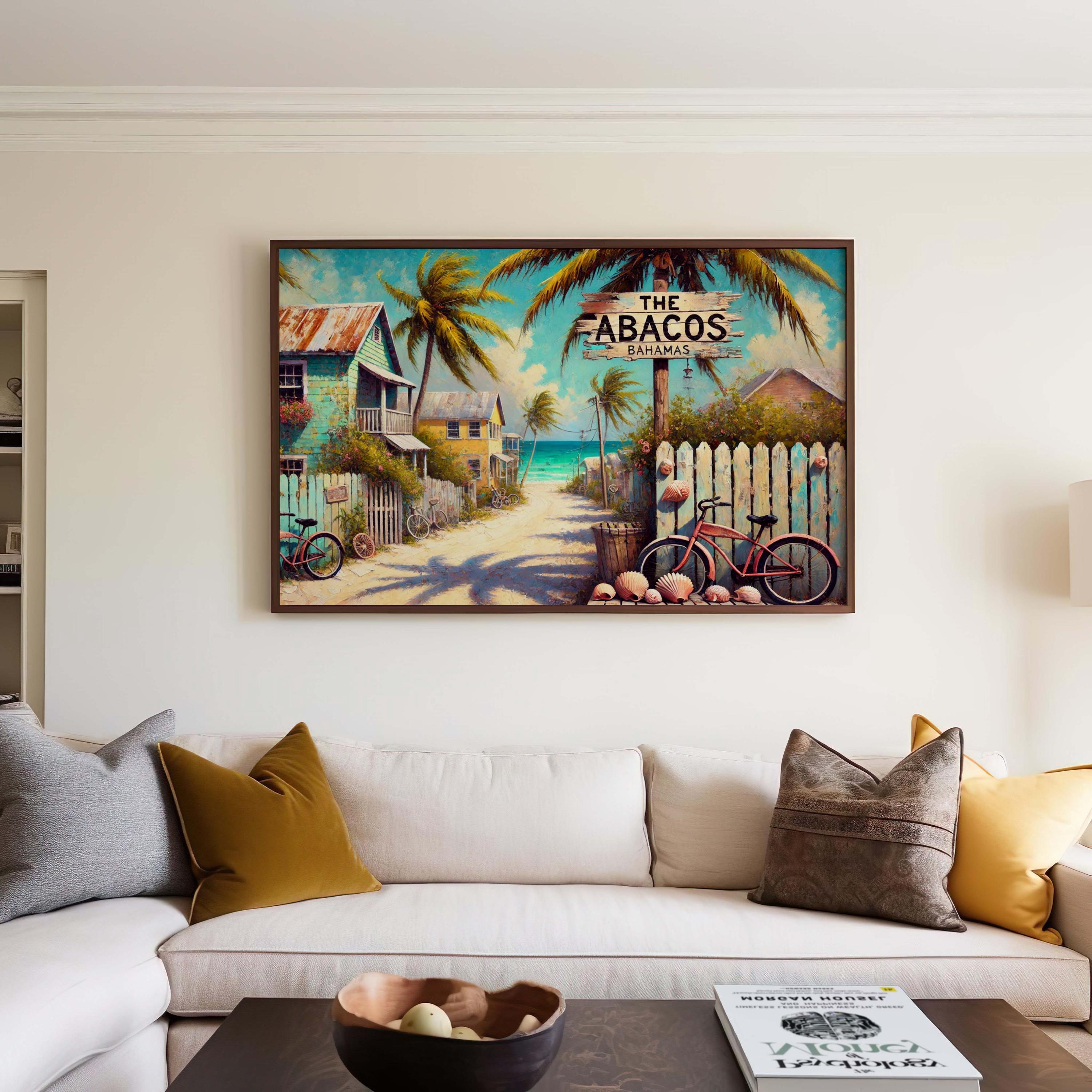 Abacos Wall Art Print – Bahamas, Caribbean