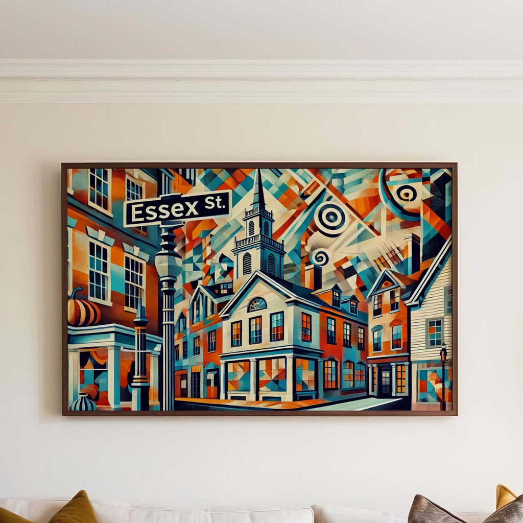 Essex Street Wall Art - Salem, Massachusetts, USA