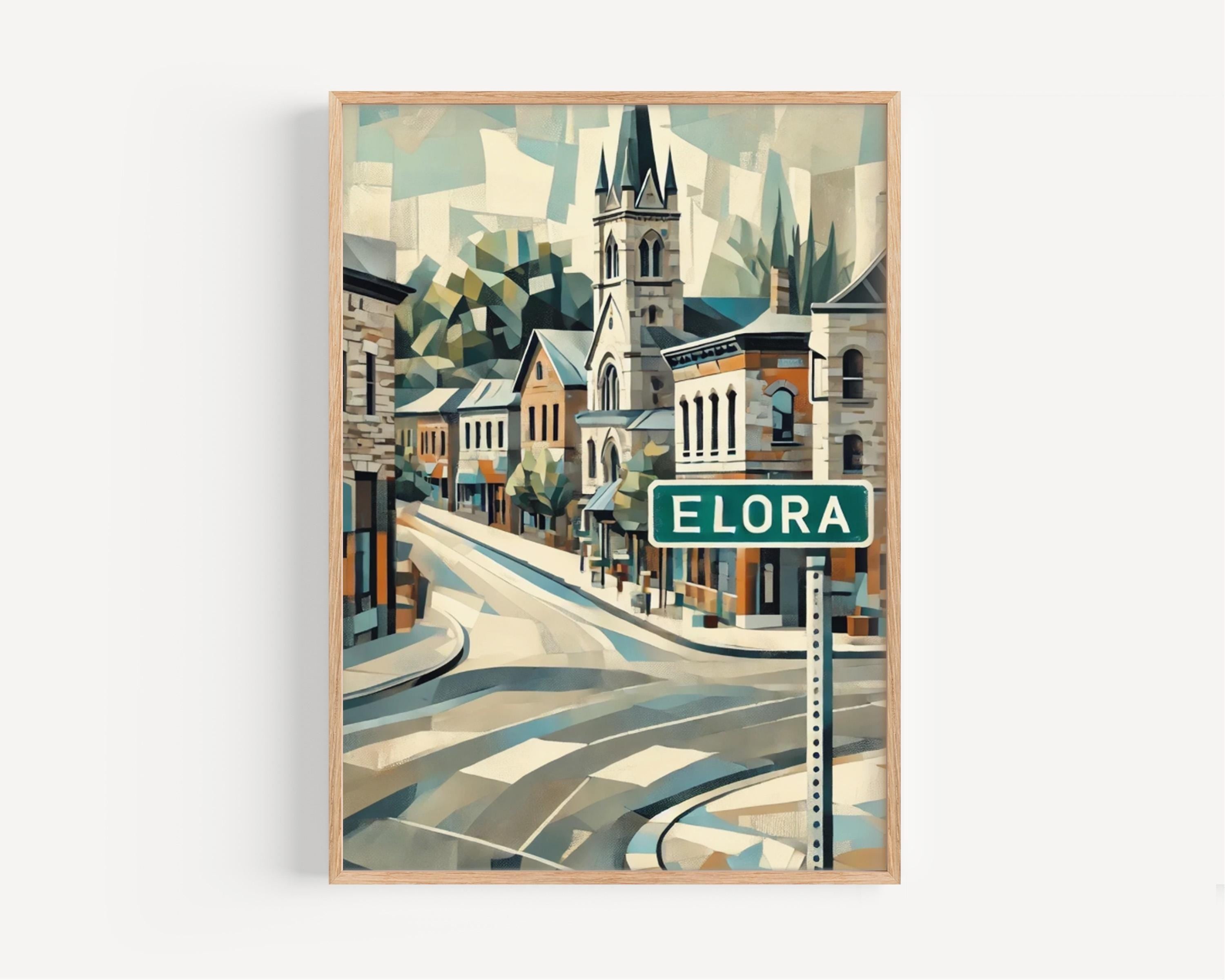 Elora Print Vintage - Ontario, Canada