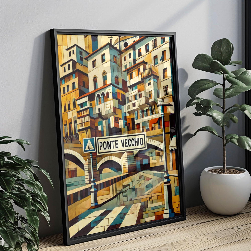 Polk Street Modern Poster - San Francisco, California, USA