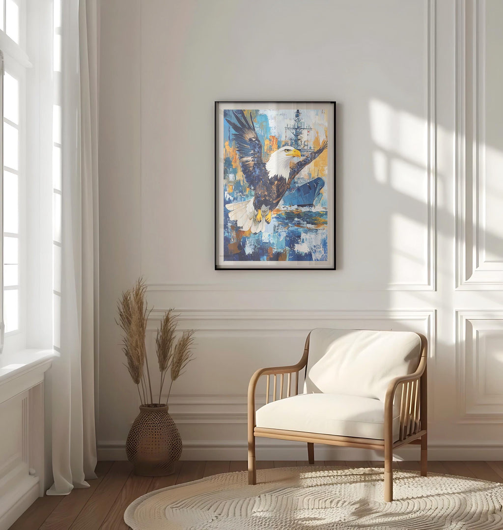 American Eagle Poster Patriotic - United States