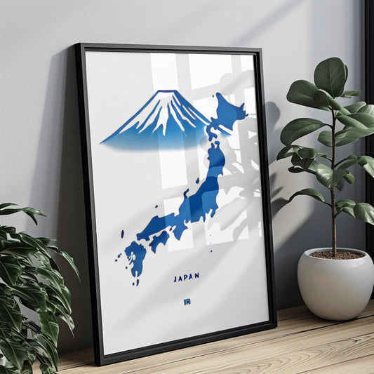 Japan Wall Art Print - Japanese Travel Decor, Housewarming Gift, Elegant Home Artwork, Vintage Style Japan Poster, Wall Gift for Living Room