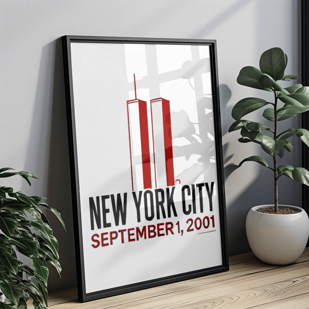 Twin Towers Wall Art - New York, New York, USA