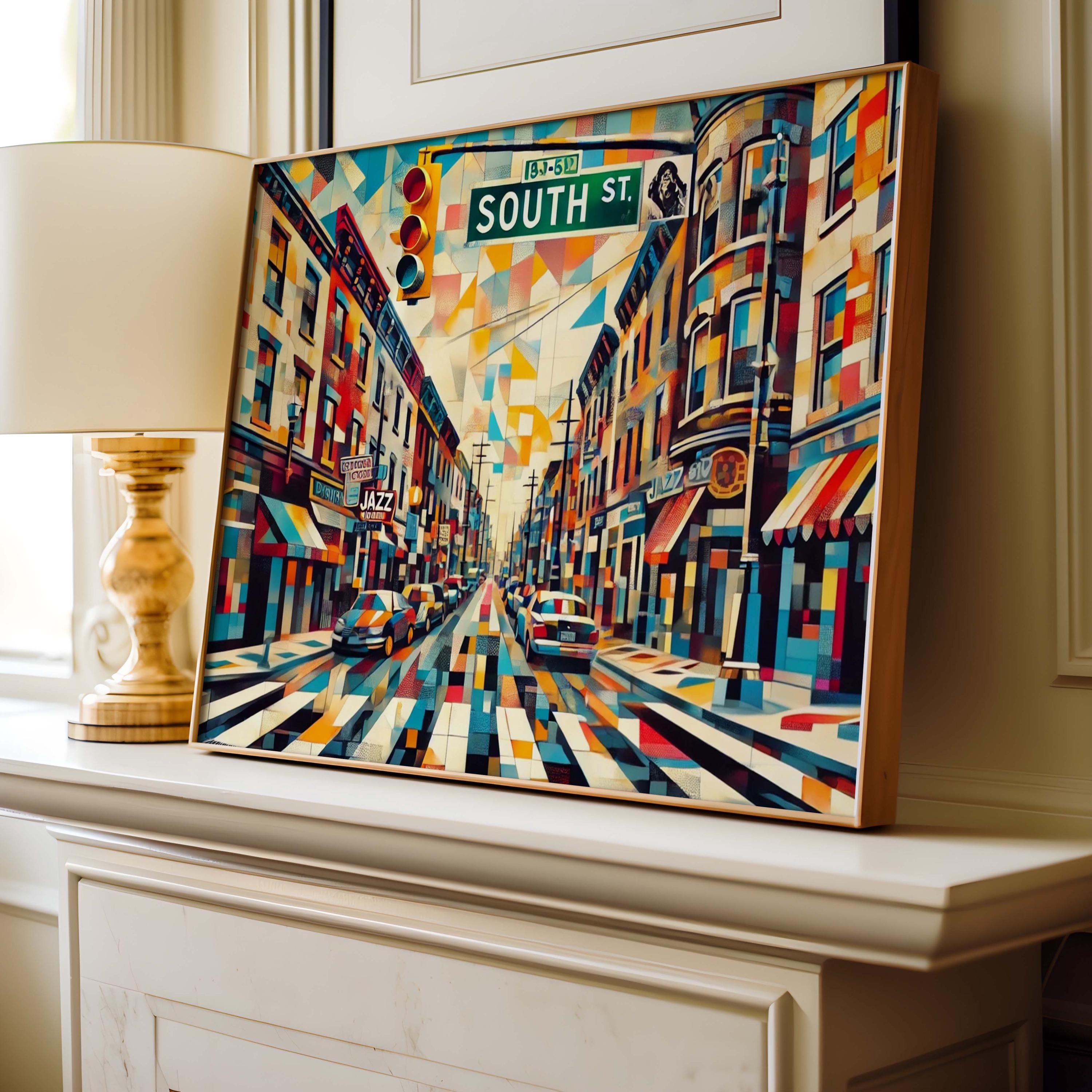 South Street Print - Philadelphia, Pennsylvania, USA