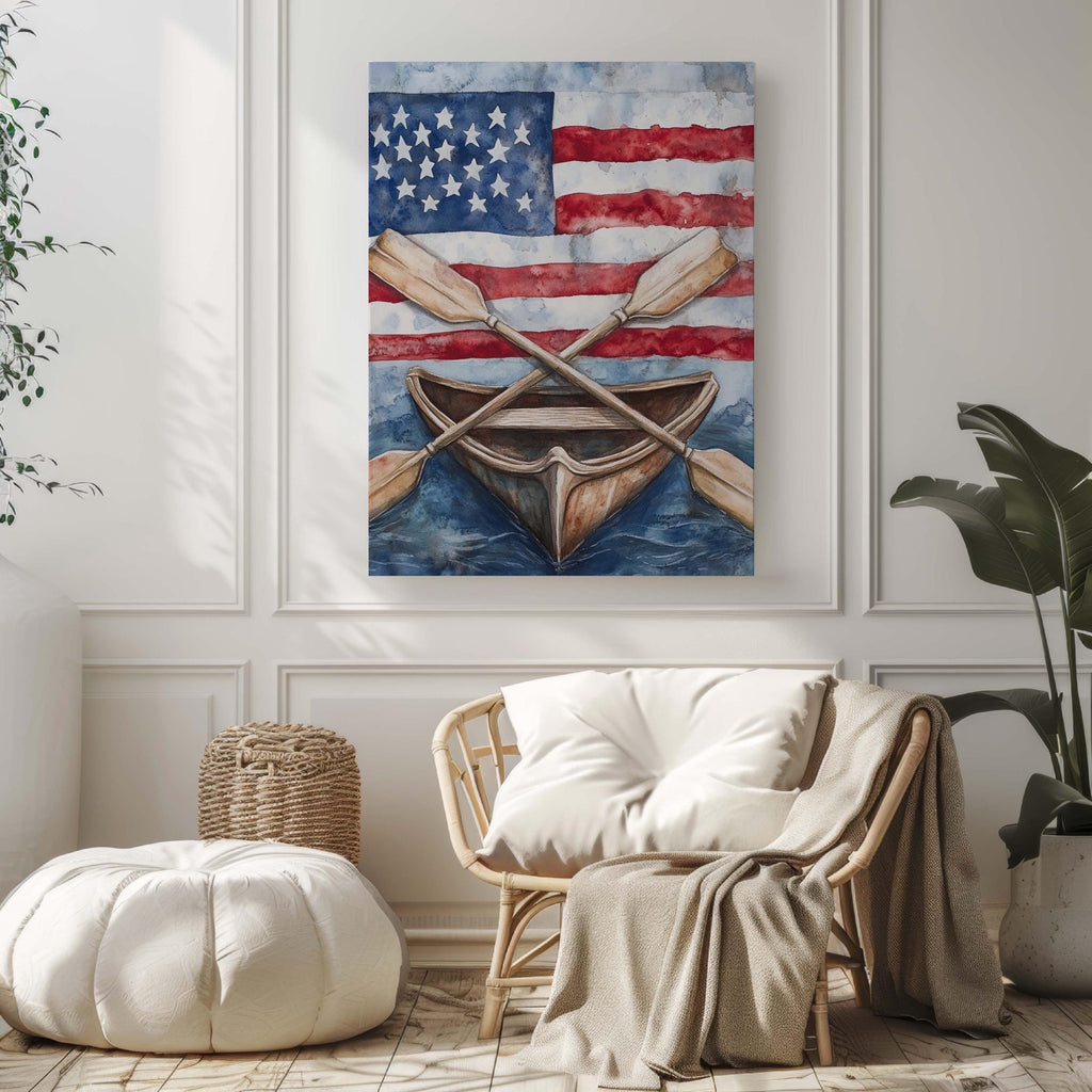 Boat Poster Vintage - United States