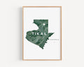 Tikal Print Decor - Tikal, Guatemala