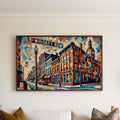 Whiskey Row Wall Art, Whiskey Row Print, Louisville Art, Louisville Gift, Travel Print, Travel Poster, Housewarming Gift, Kentucky Art, KY