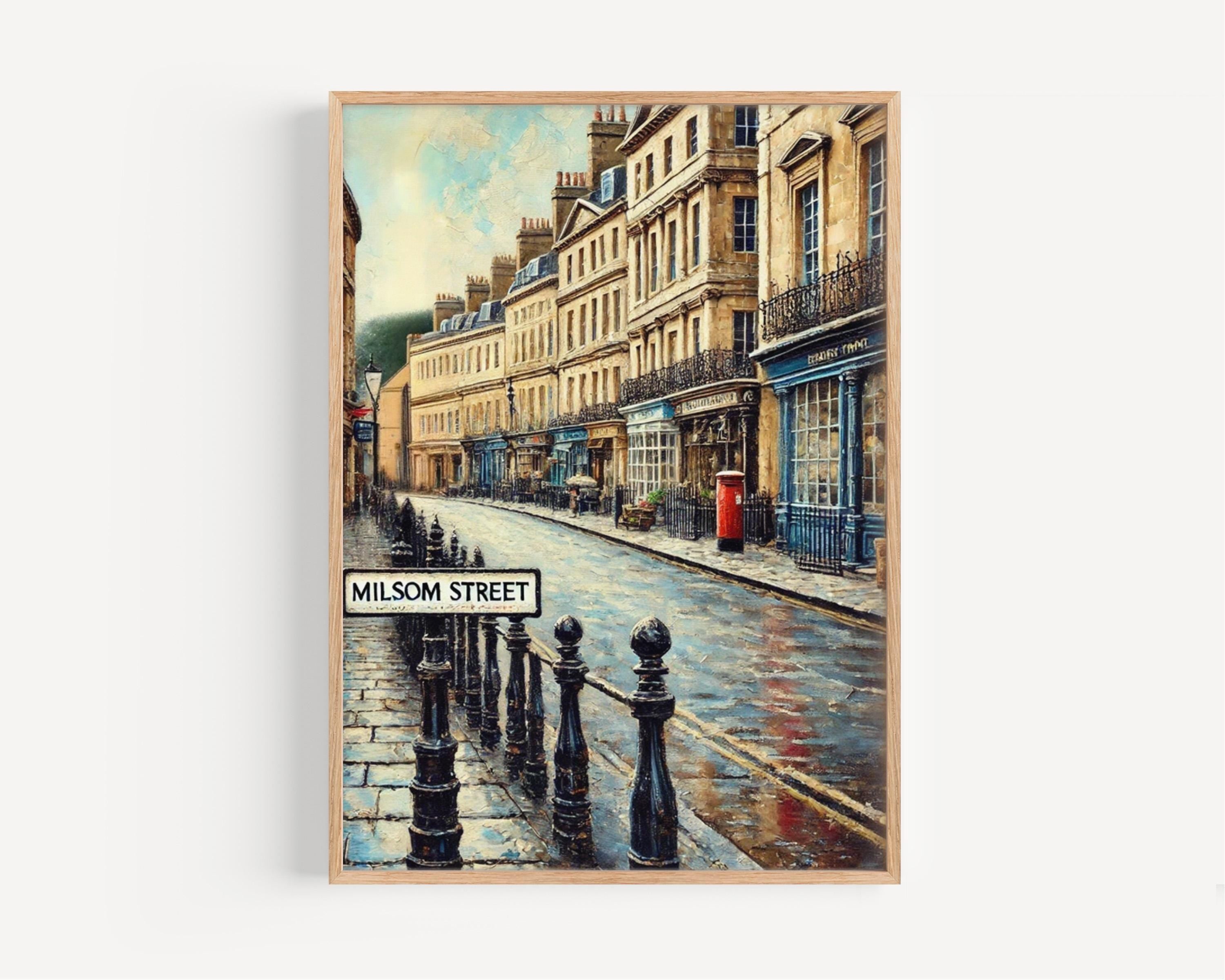 Milsom Street Print - Bath, United Kingdom