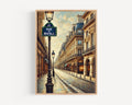 Rue de Rivoli Wall Art Paris Print France Art, Cityscape Travel Poster, French Street Sign Gift, Home Decor, Unframed or Framed