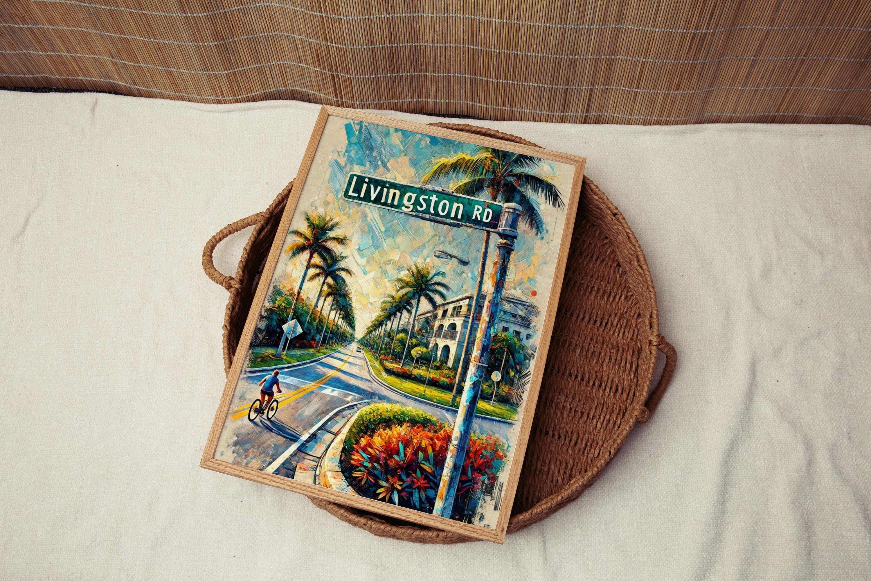 Livingston Road Wall Art - Naples, Florida, USA