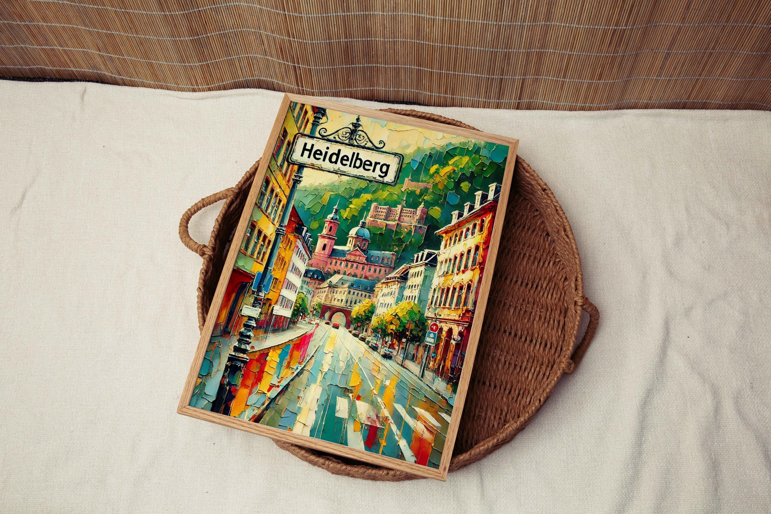 Heidelberg Vintage Print - Heidelberg, Germany