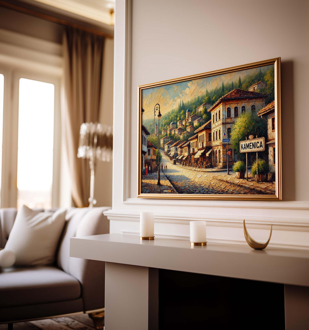 Kamenica Art Print - Kamenica, Kosovo