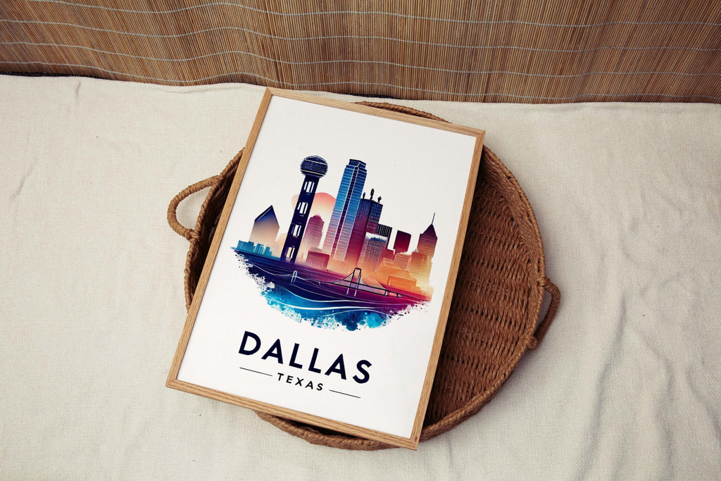 Dallas Wall Art - Dallas, Texas, USA
