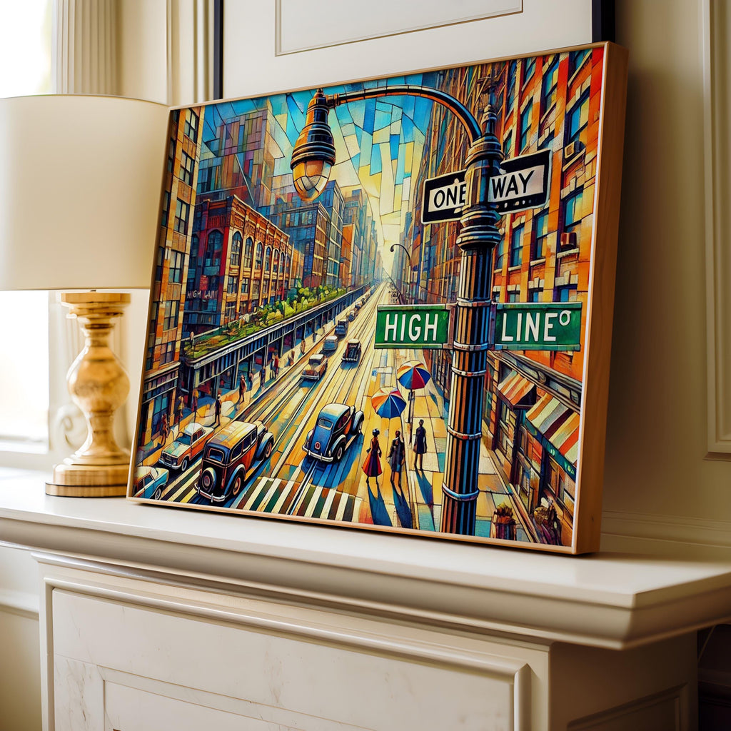 High Line Print - New York, New York, USA