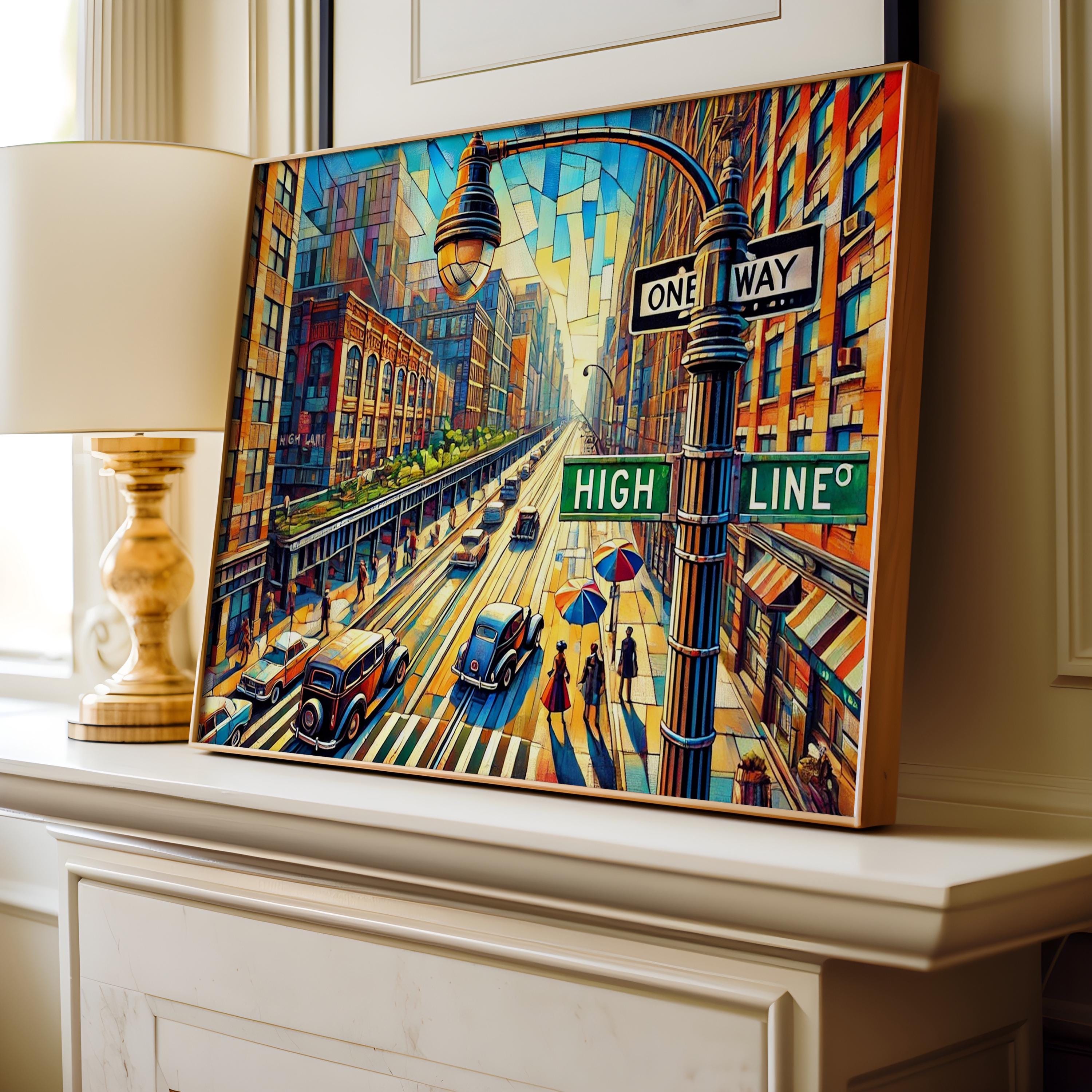 High Line Print - New York, New York, USA