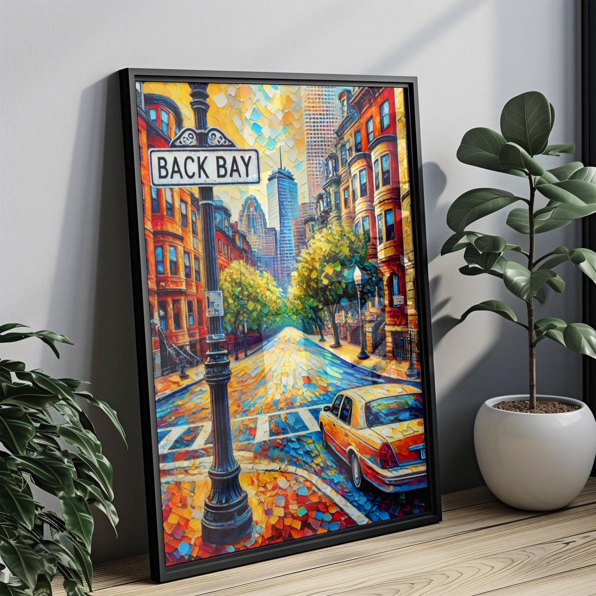Boston City Map Print - Boston, Massachusetts, USA
