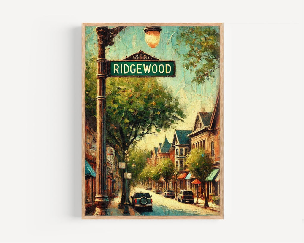 Ridgewood Wall Art - Ridgewood, New Jersey, USA
