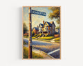 Ashburton Print Decor - Baltimore, Maryland, USA