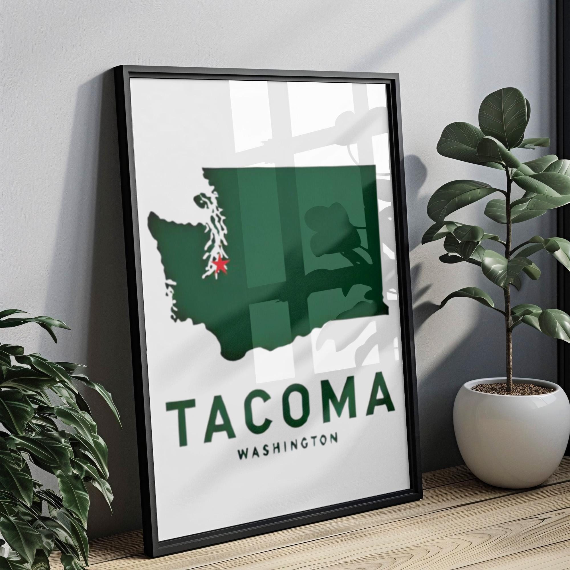 Tacoma Wall Art - Tacoma, Washington, USA