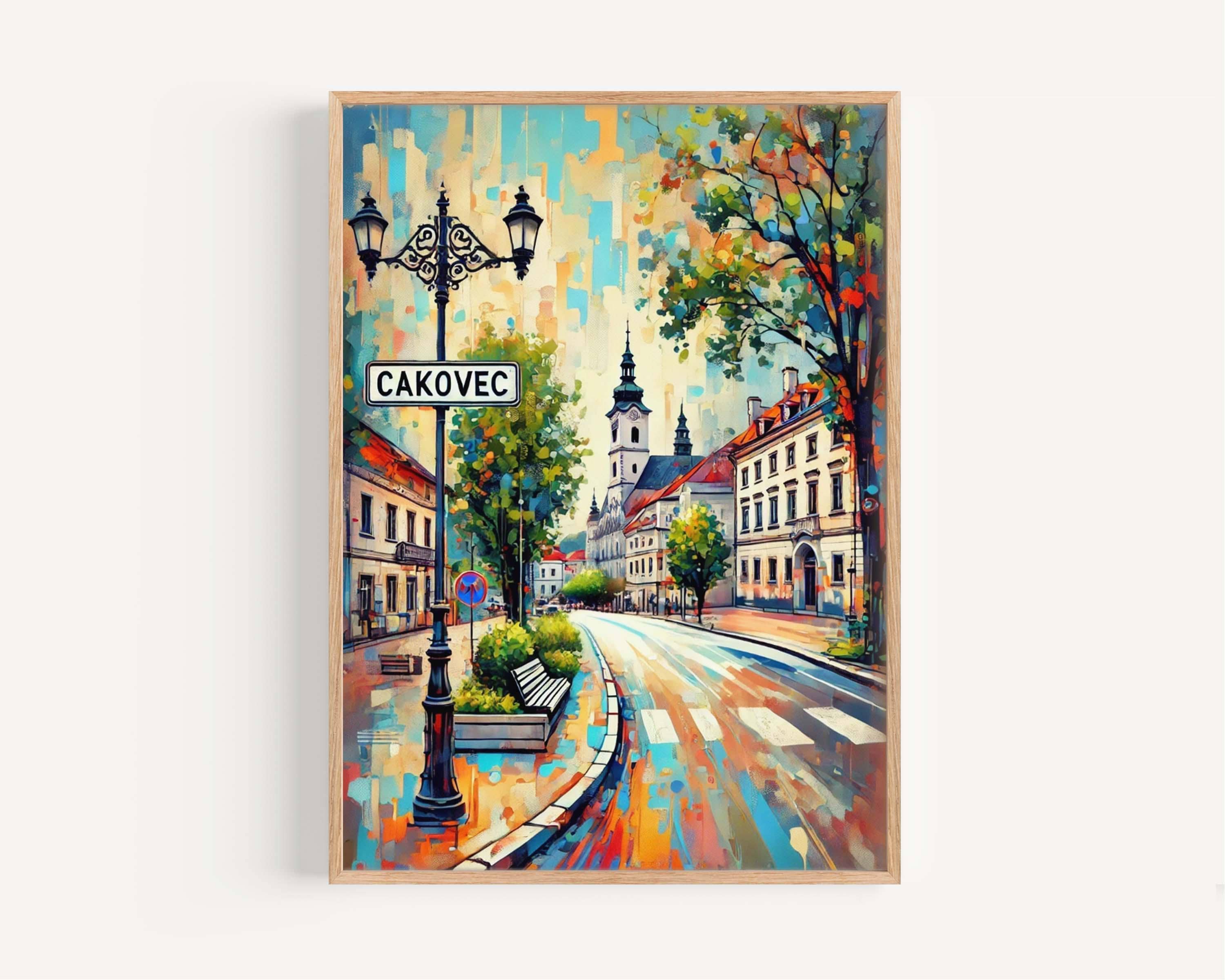 Cakovec Art Print - Cakovec, Croatia