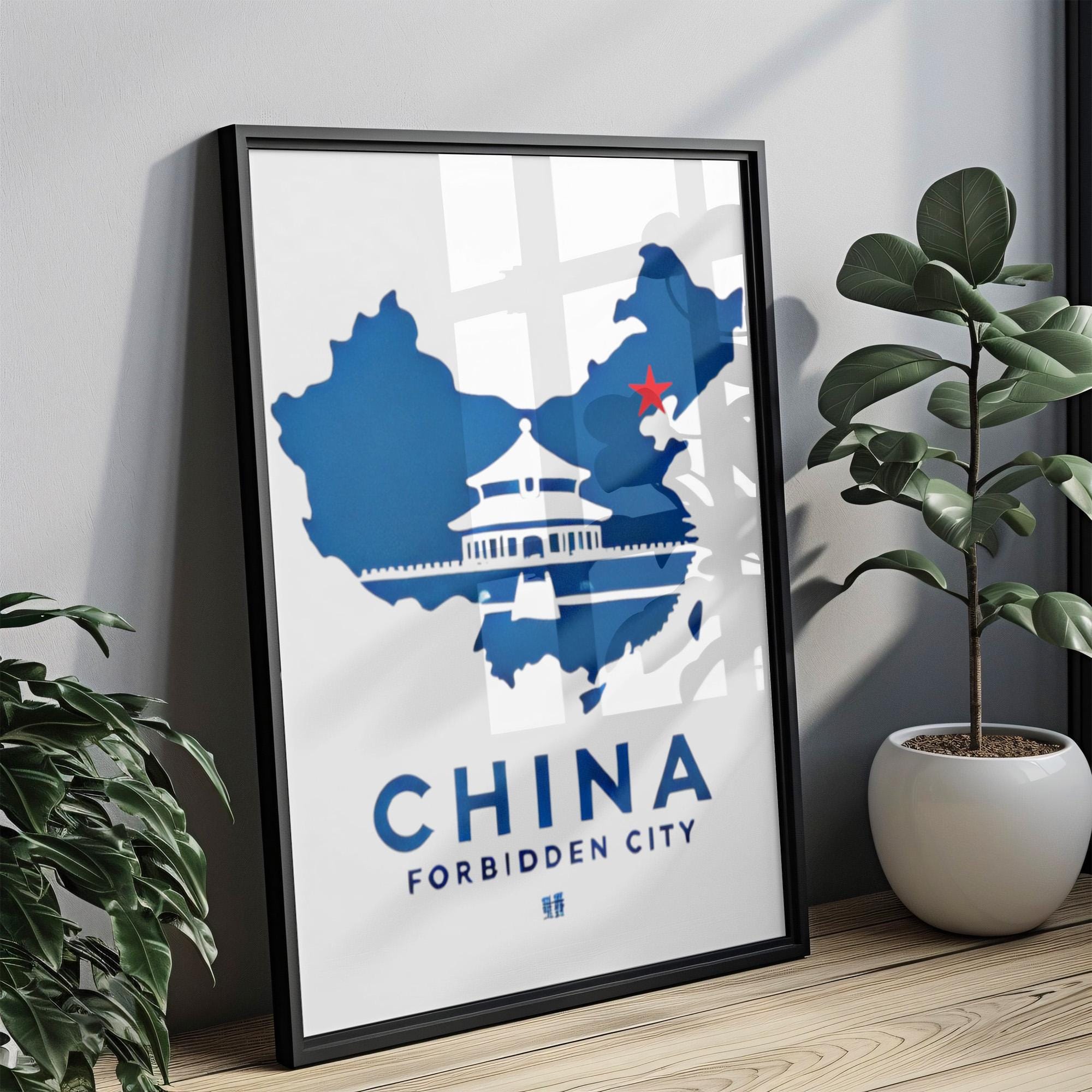 Forbidden City Wall Art Decor - China