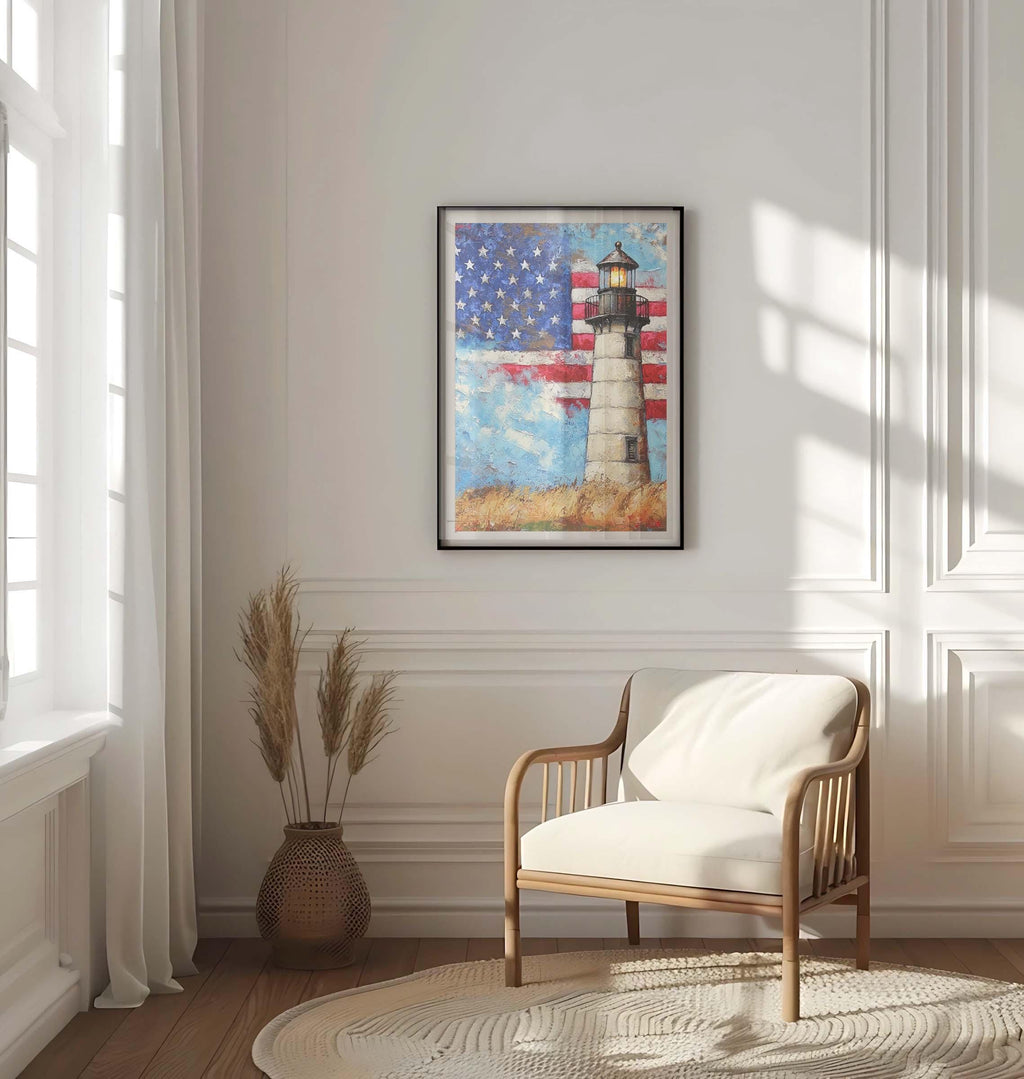 Lighthouse Print Coastal - United States