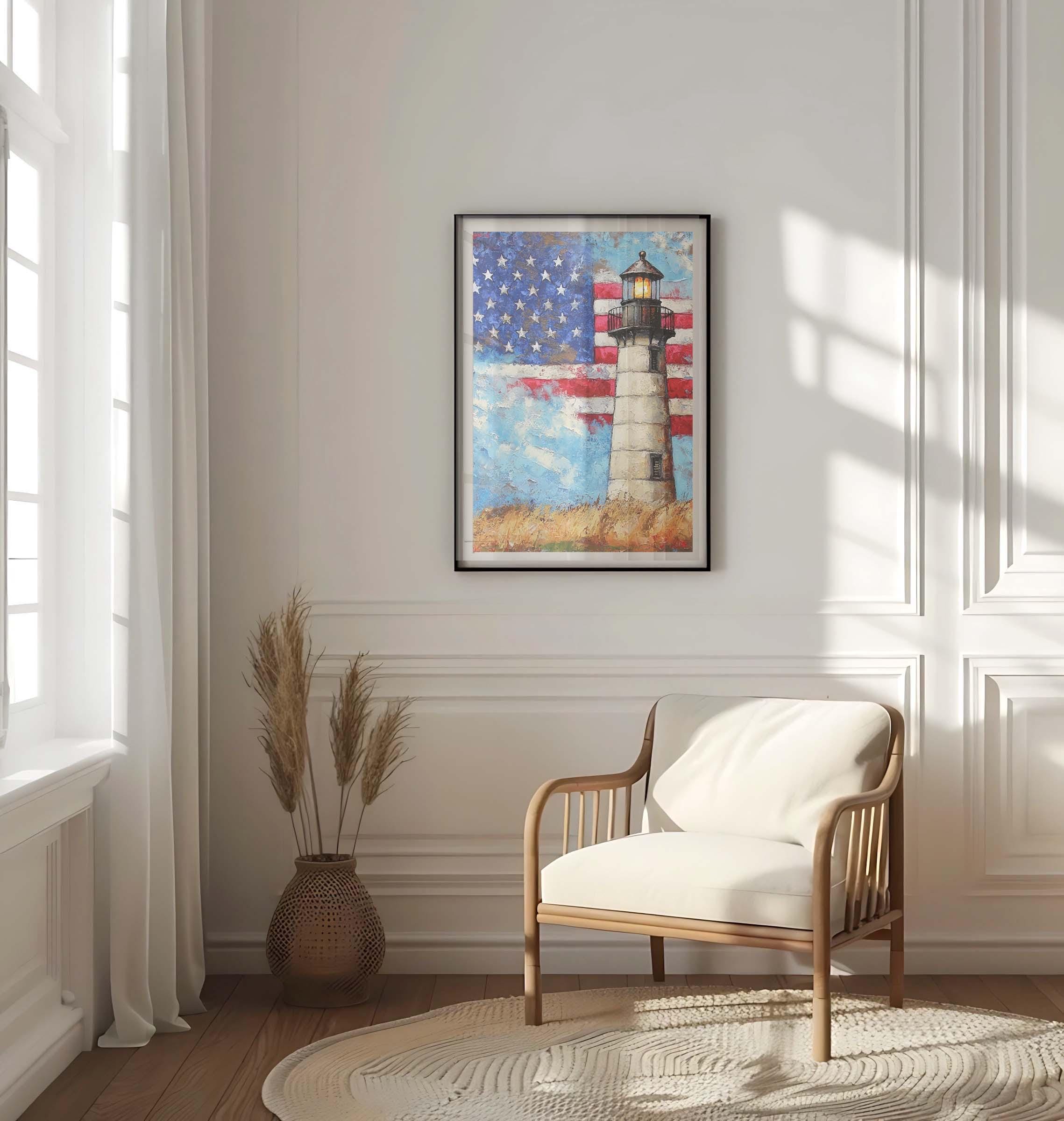 Lighthouse Print Coastal - United States