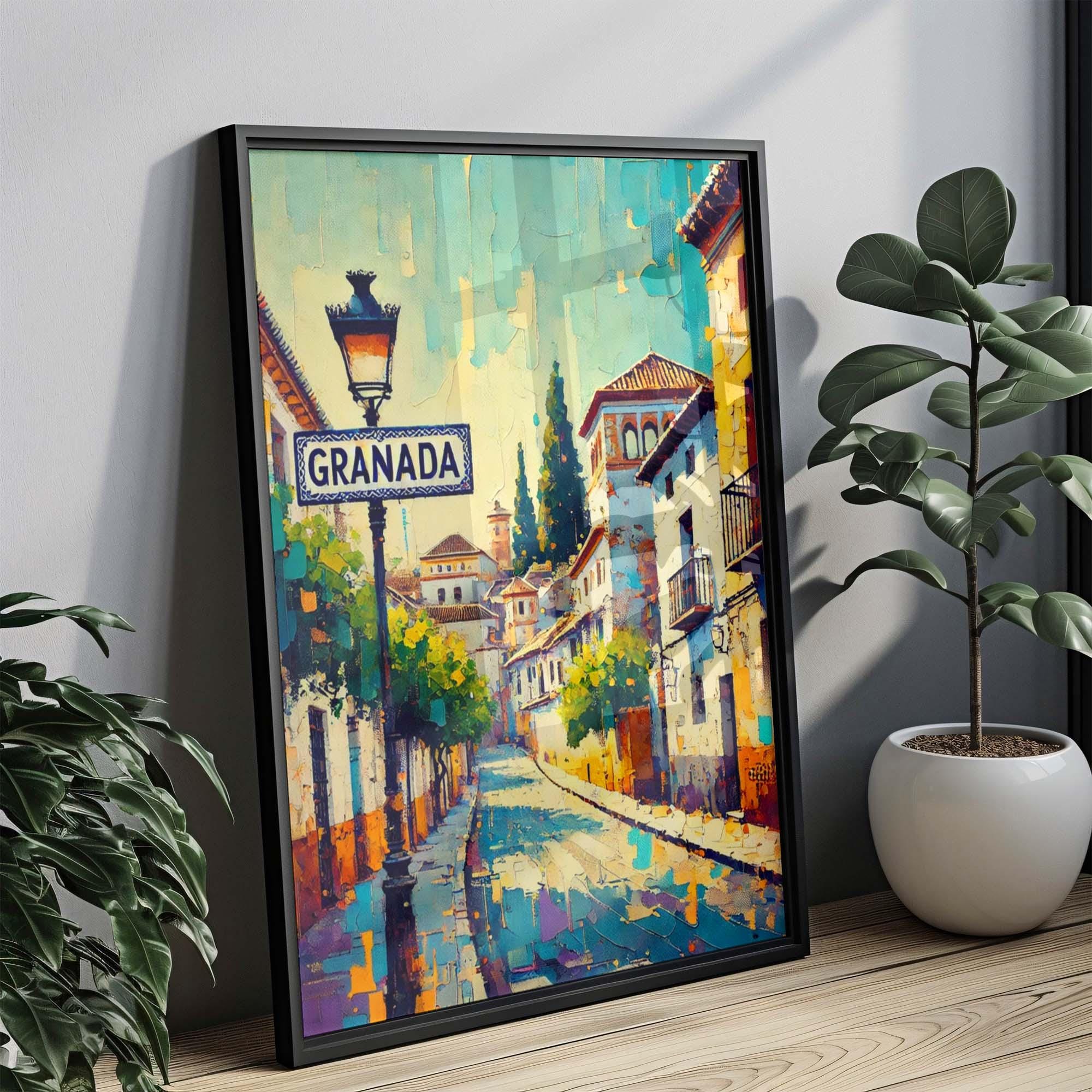 Granada Art Print Decor - Granada, Spain