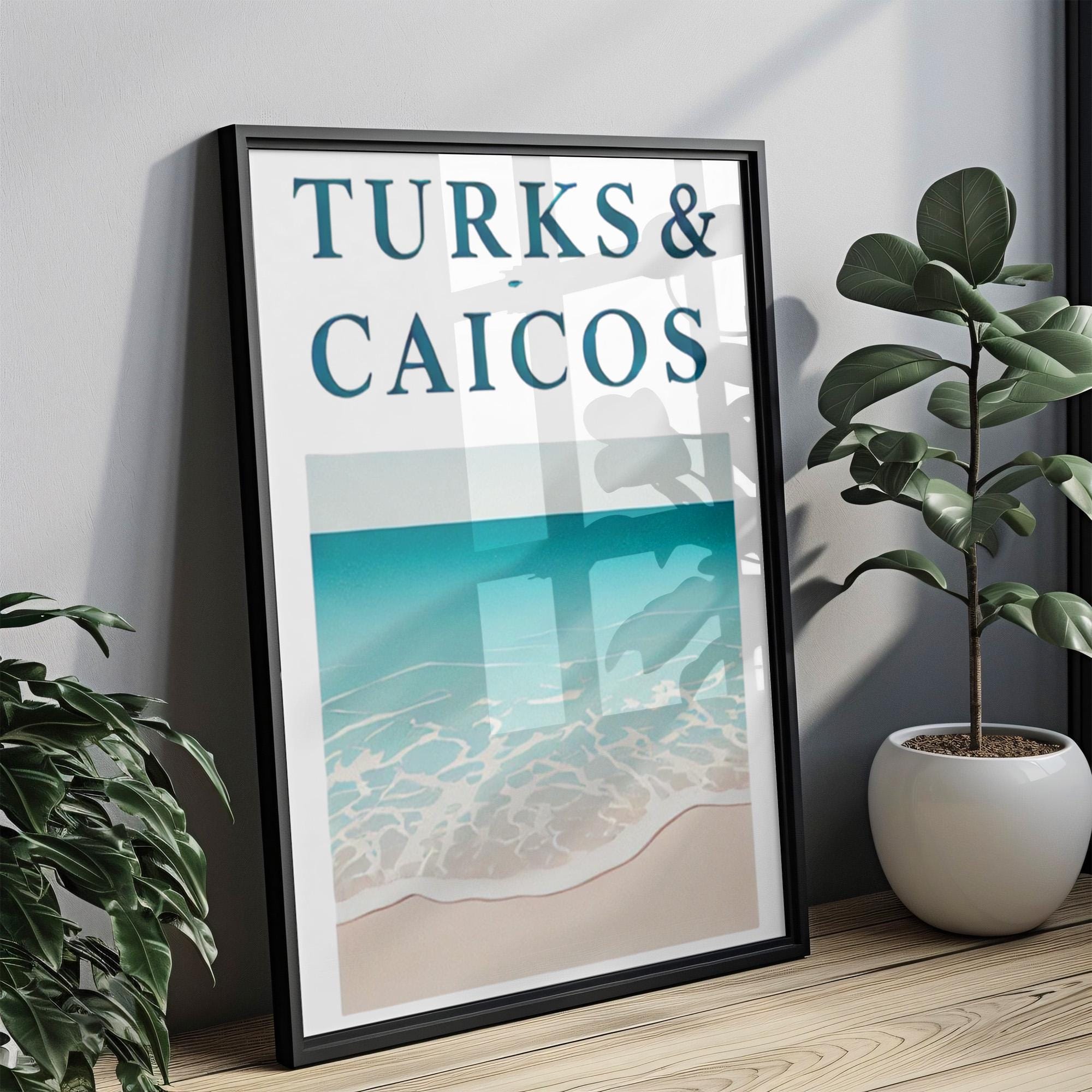 Turks And Caicos Beach Print - Turks And Caicos Islands