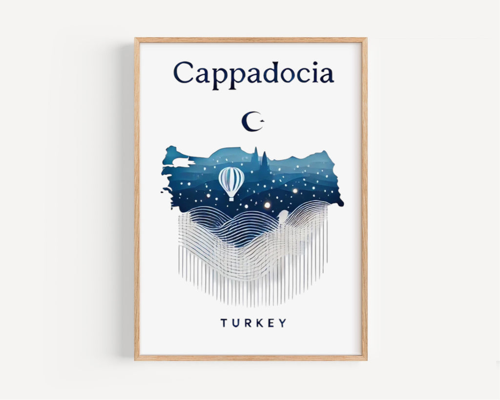 Cappadocia Print - Cappadocia, Turkey