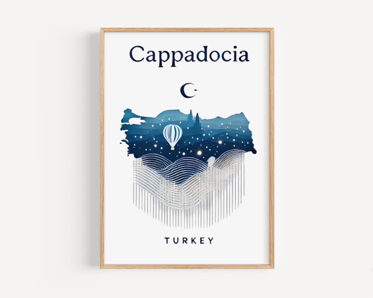 Cappadocia Print - Cappadocia, Turkey