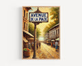 Avenue De La Paix Print - Brazzaville, Republic Of The Congo
