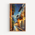 Calle Hostos Wall Art Print: Old San Juan Puerto Rico Travel Poster