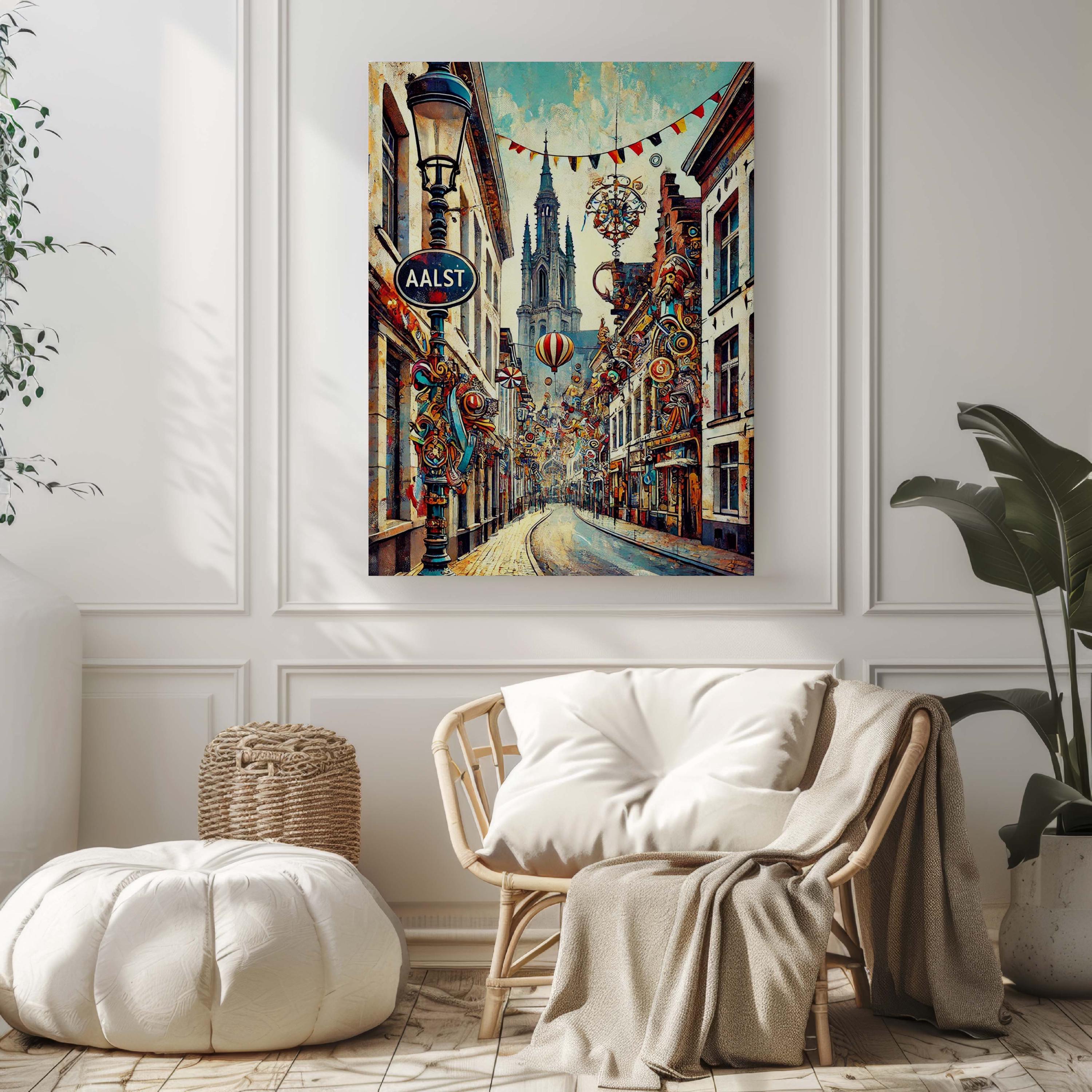 Aalst Wall Art Print – Aalst, Belgium, Europe