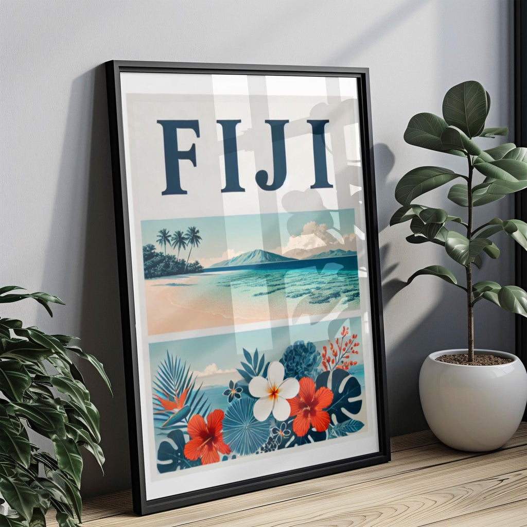 Fiji Beach Tropical Wall Art - Fiji